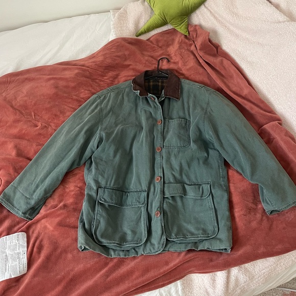 Vintage j.crew chore coat with removable wool lining men’s L - Picture 9 of 10